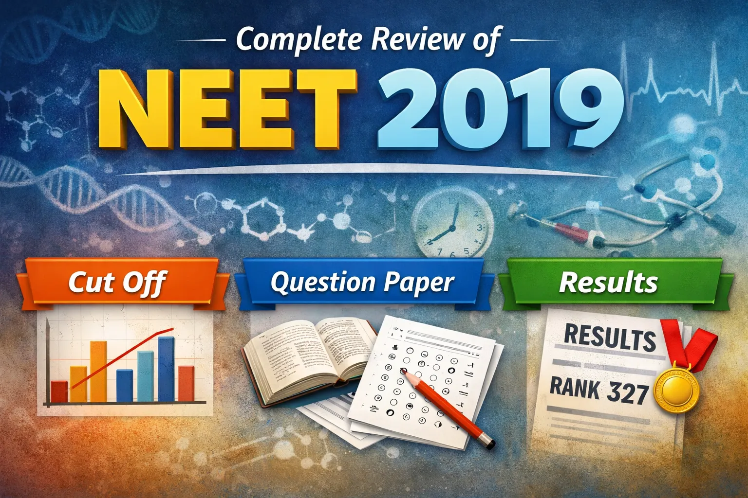 Complete Review of NEET 2019: Cut Off, Question Paper, and Results